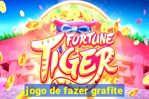 jogo de fazer grafite